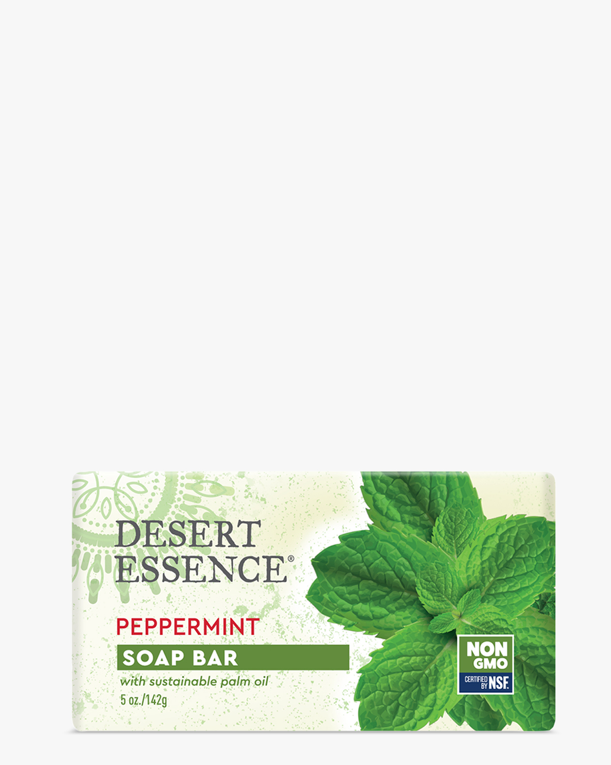 Desert Essence coupon: Desert Essence Peppermint Soap Bar, 5 oz. | Vegan | Gluten-Free