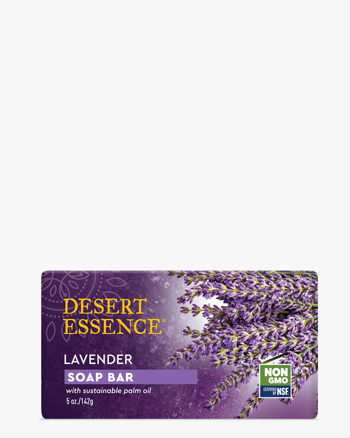 Desert Essence coupon: Desert Essence Lavender Soap Bar, 5 oz. | Vegan | Gluten-Free