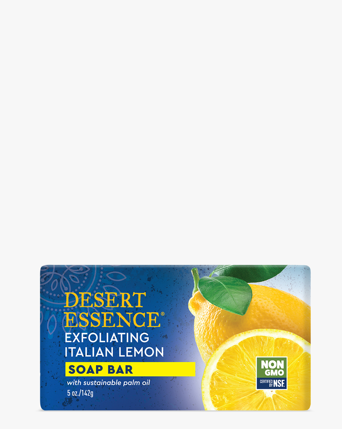 Desert Essence coupon: Desert Essence Exfoliating Italian Lemon Soap Bar, 5 oz. | Vegan | Gluten-Free