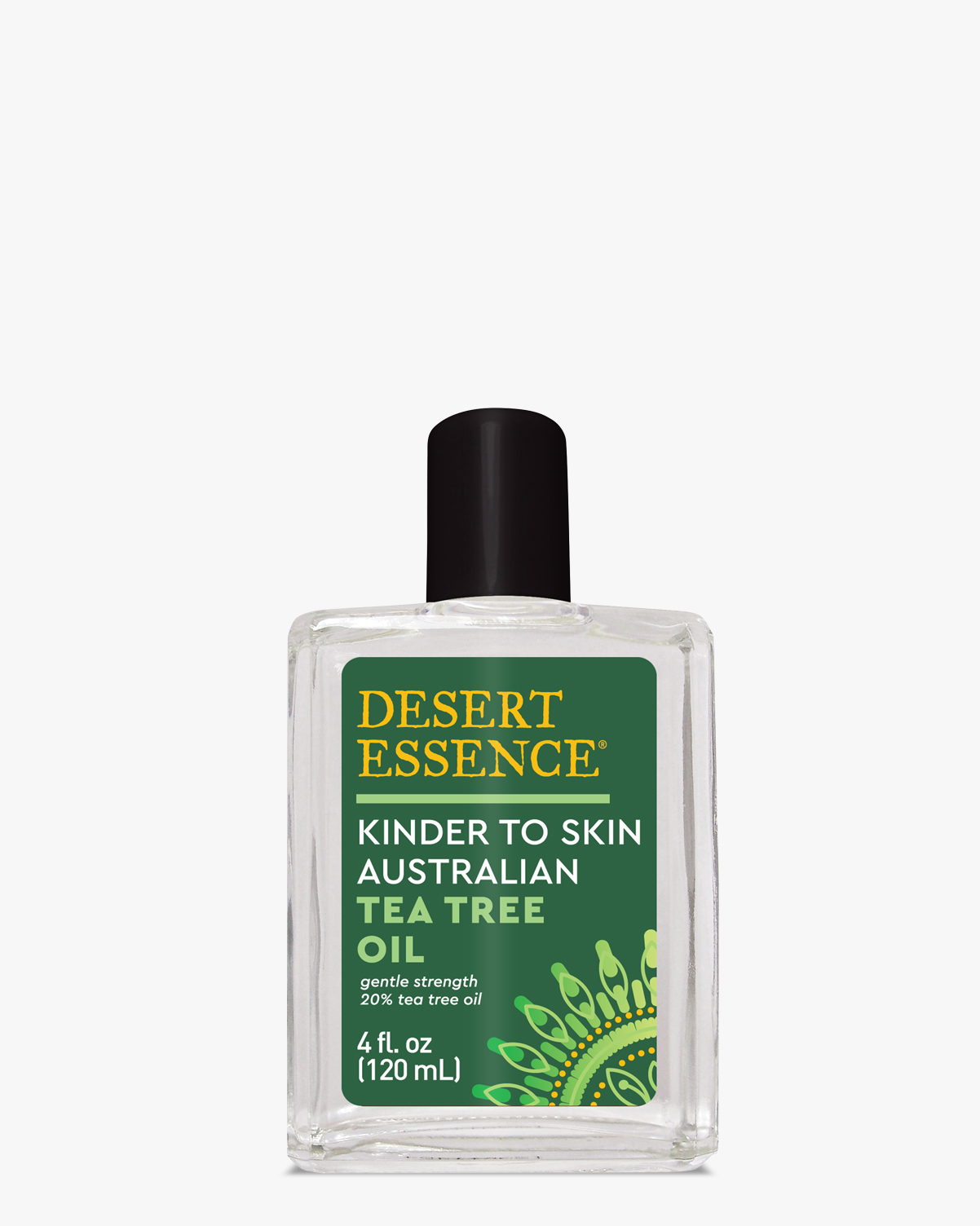 Desert Essence coupon: Desert Essence Kinder To Skin Australian Tea Tree Oil, 4 fl. oz. | Vegan | Gluten-Free