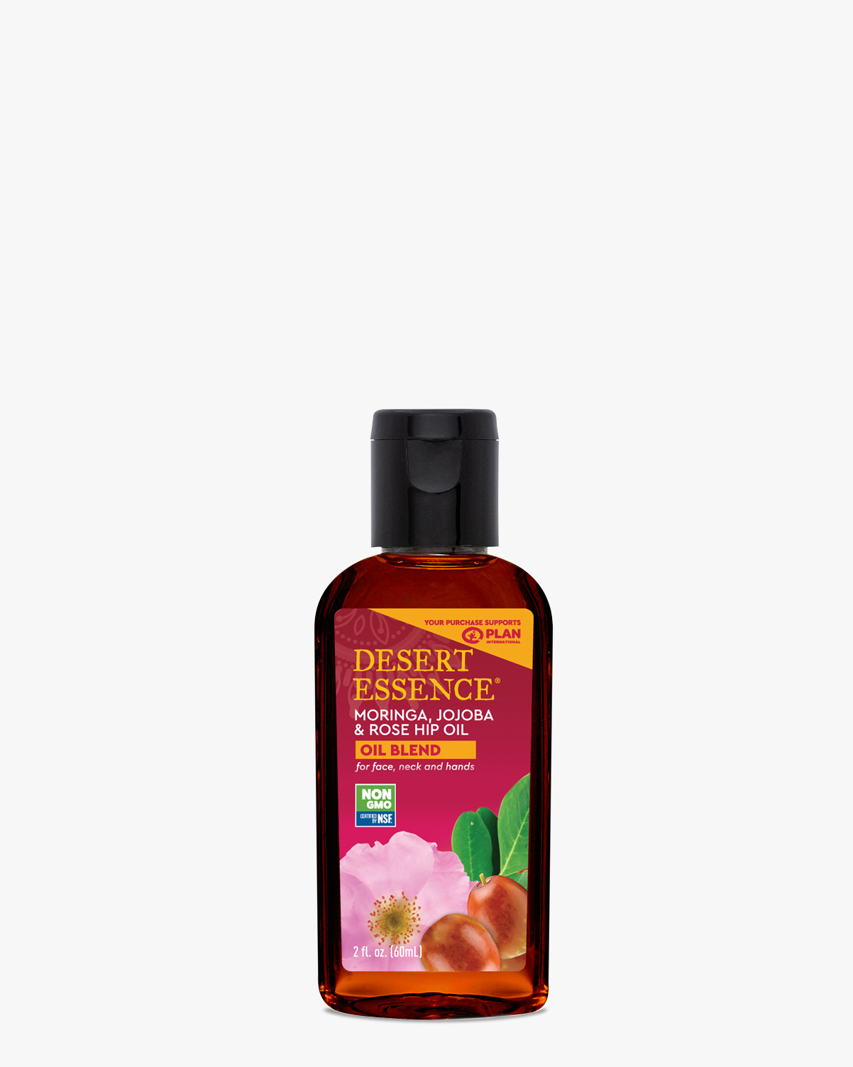 Desert Essence coupon: Desert Essence Moringa, Jojoba & Rose Hip Oil, 2 fl. oz. | Vegan | Gluten-Free