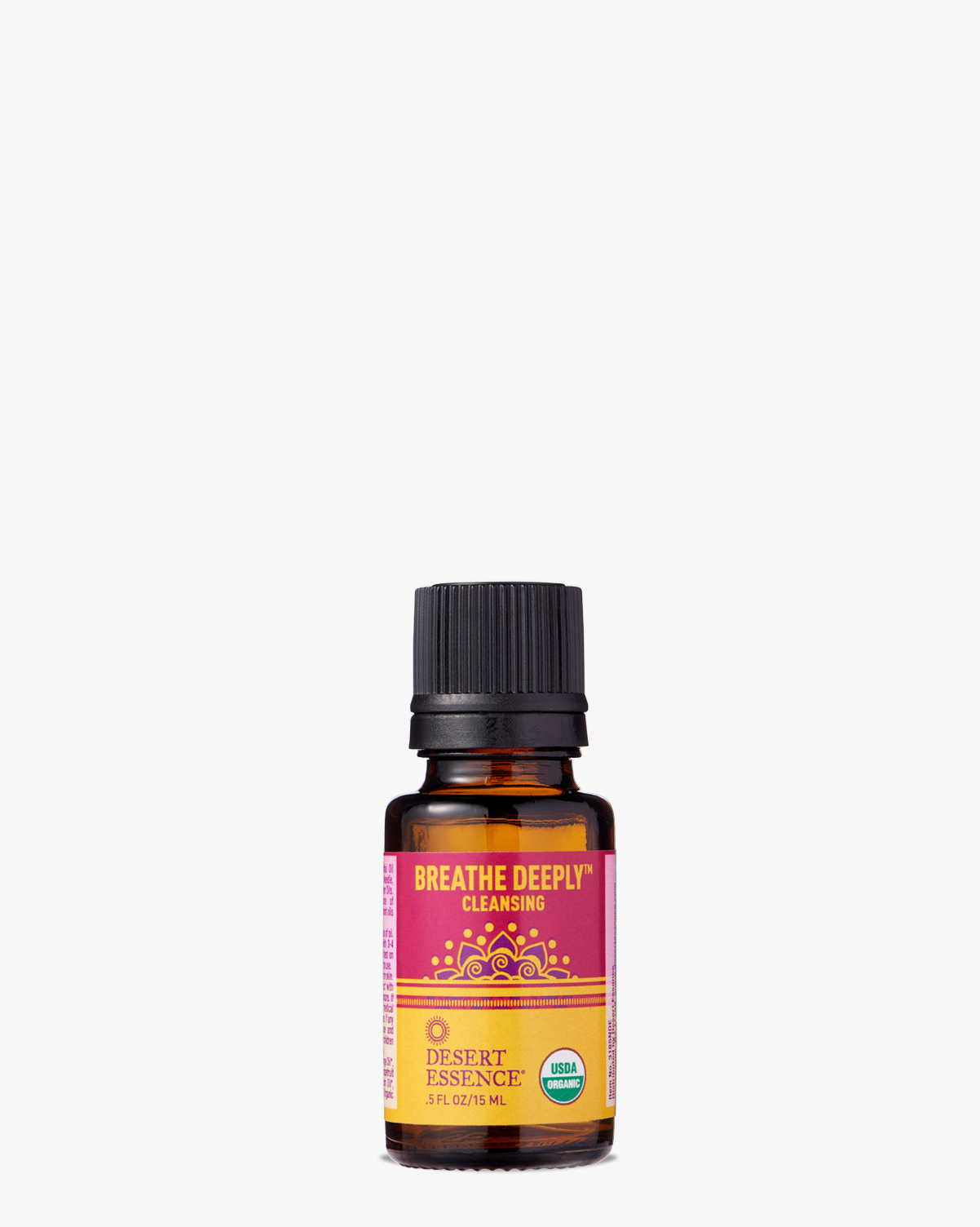 Desert Essence coupon: Desert Essence Breathe Deeply Organic Essential Oil, 0.5 fl. oz. | Vegan | Gluten-Free