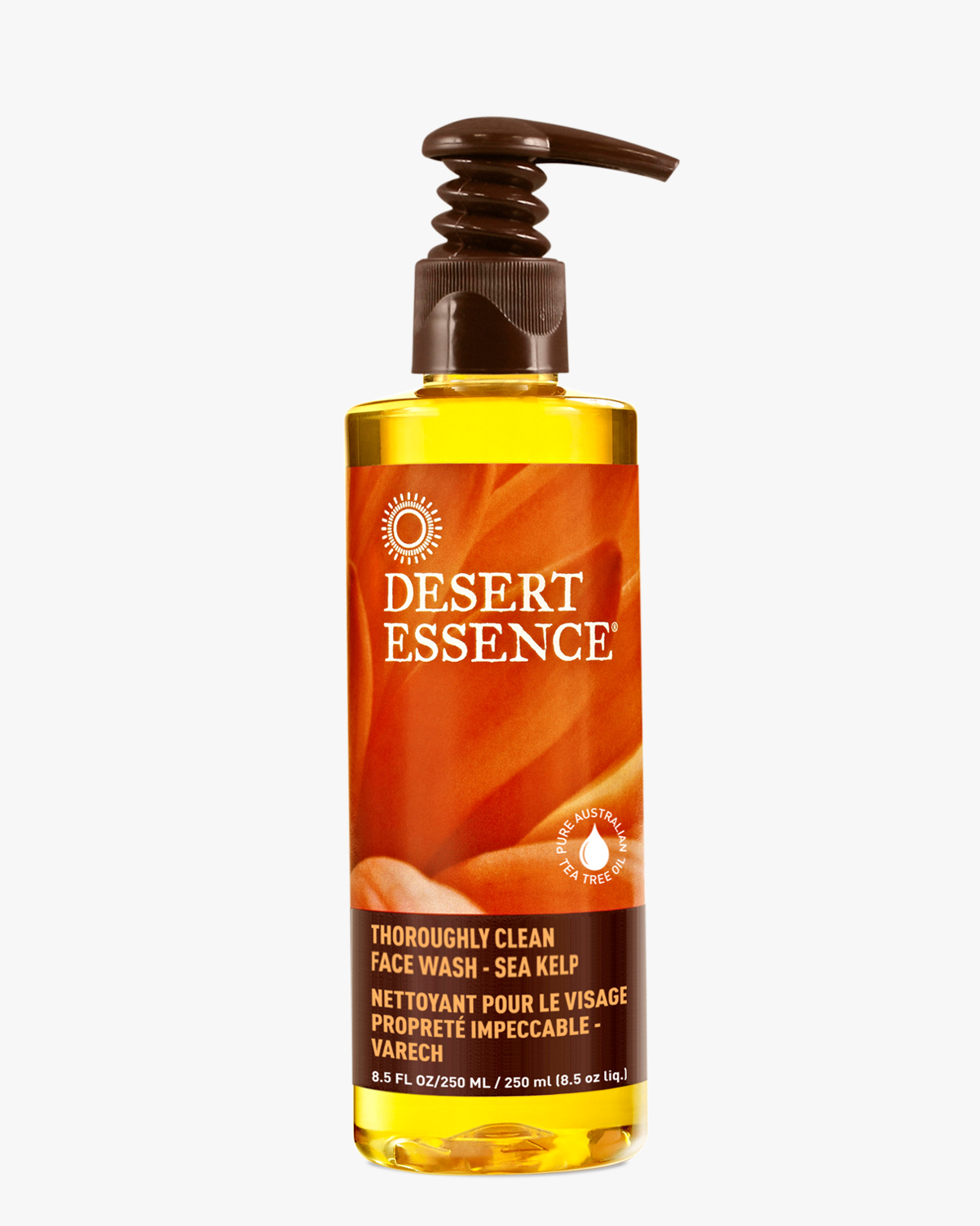 Desert Essence coupon: Desert Essence Thoroughly Clean Face Wash - Sea Kelp, 8.5 fl. oz. | Vegan | Gluten-Free