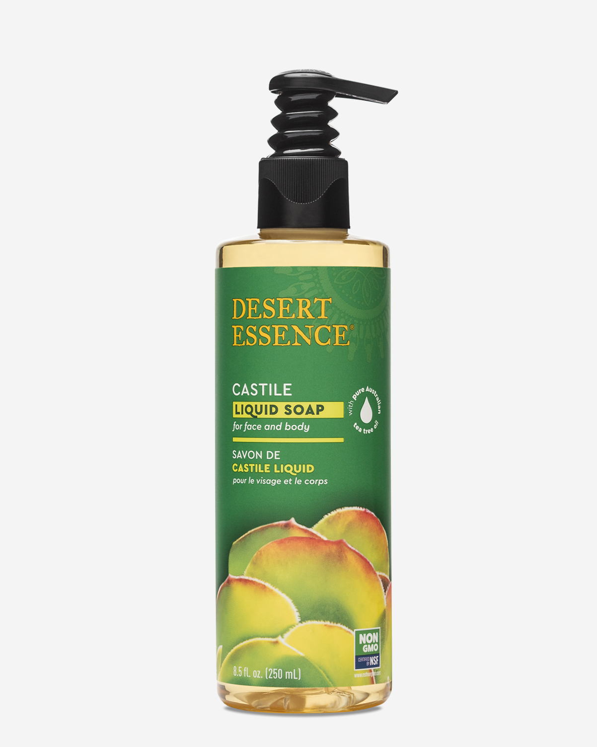 Desert Essence coupon: Desert Essence Tea Tree Oil Liquid Castile Soap, 8 fl oz. | Vegan | Gluten-Free
