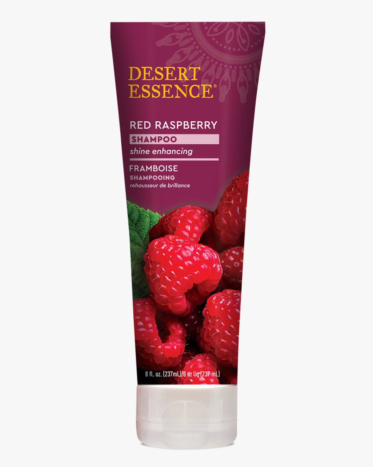 Desert Essence coupon: Desert Essence Red Raspberry Shampoo, 8 fl. oz. | Vegan | Gluten-Free